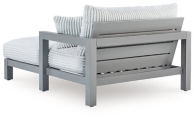 Agoda Pearl Outdoor Chaise Lounge with Cushion - Image 5
