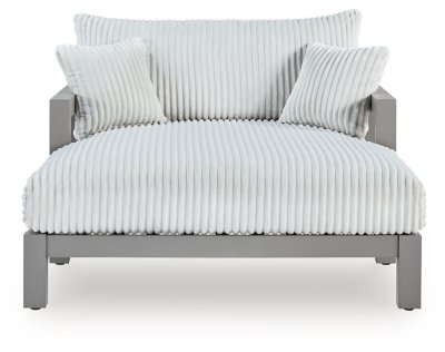 Agoda Pearl Outdoor Chaise Lounge with Cushion - Image 4
