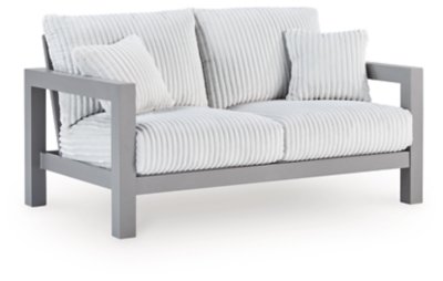 Agoda Pearl Outdoor Loveseat with Cushion - Image 4