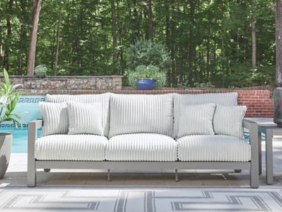 Agoda Pearl Outdoor Sofa with Cushion - Image 3