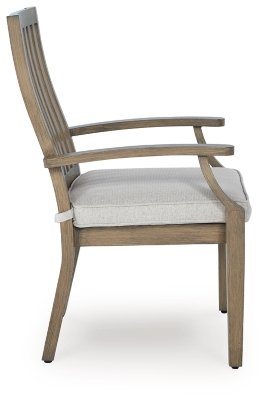 Rainier Ranch Outdoor Arm Chair with Cushion (Set of 2) - Image 6