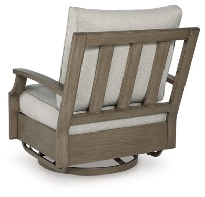 Rainier Ranch Outdoor Swivel Glider Chair with Cushion - Image 7