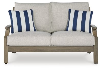 Rainier Ranch Outdoor Loveseat with Cushion - Image 4