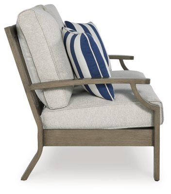Rainier Ranch Outdoor Loveseat with Cushion - Image 5