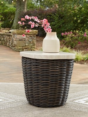 Kimora Outdoor End Table - Image 3