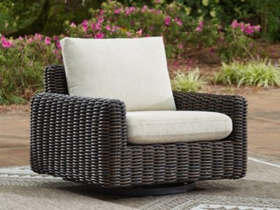 Kimora Outdoor Swivel Lounge Chair - Image 3