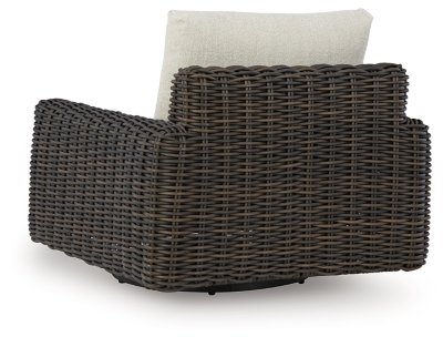 Kimora Outdoor Swivel Lounge Chair - Image 6