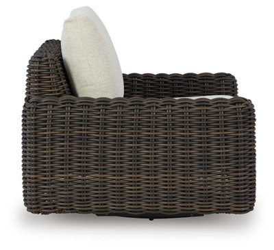 Kimora Outdoor Swivel Lounge Chair - Image 5