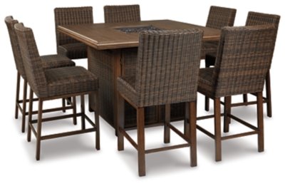 Paradise Trail Bar Table with Fire Pit - Image 6