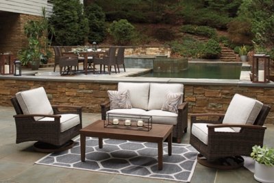 Paradise Trail Loveseat with Cushion - Image 9