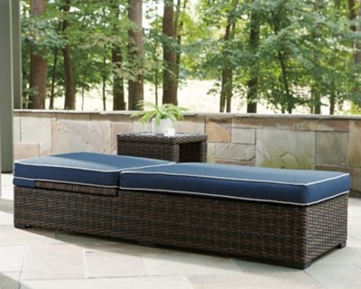 Grasson Lane Chaise Lounge with Cushion - Image 5