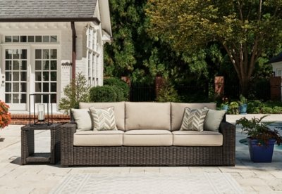 Coastline Bay Outdoor Sofa with Cushion - Image 3