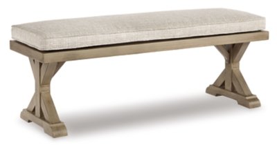 Beachcroft Outdoor Dining Table with 4 Chairs and Bench - Image 4