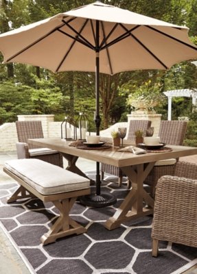 Beachcroft Outdoor Dining Table - Image 7