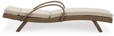 Beachcroft Outdoor Chaise Lounge with Cushion - Image 8
