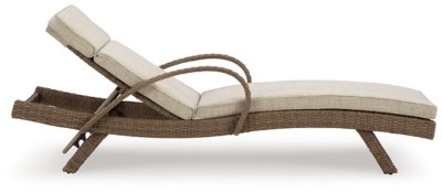 Beachcroft Outdoor Chaise Lounge with Cushion - Image 7