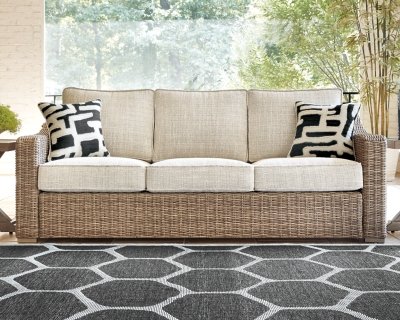 Beachcroft Outdoor Sofa with Cushion - Image 3