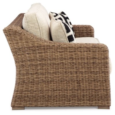 Beachcroft Outdoor Sofa with Cushion - Image 6