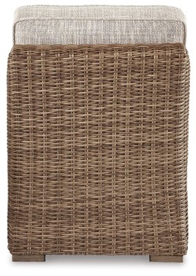 Beachcroft 4-Piece Outdoor Sectional, 2 Arm Chairs, Lounge Chair and Bench - Image 14