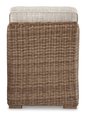Beachcroft Outdoor Armless Chair with Cushion - Image 4