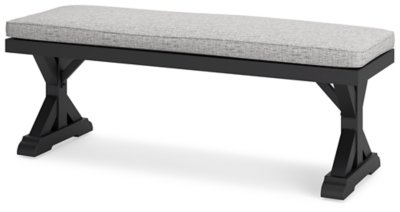 Beachcroft Outdoor Bench with Cushion - Image 4