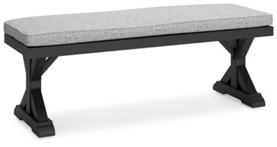 Beachcroft Outdoor Dining Table, 4 Chairs and Bench - Image 3