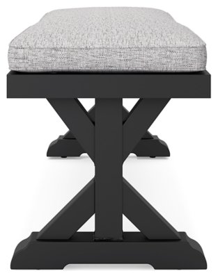 Beachcroft Outdoor Bench with Cushion - Image 7