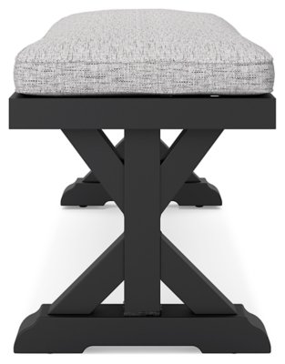 Beachcroft Outdoor Bench with Cushion - Image 8