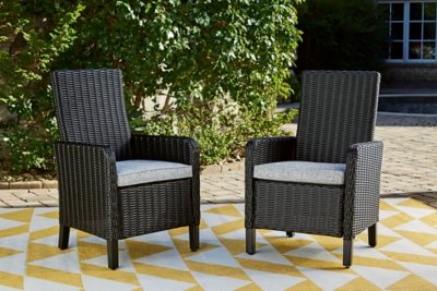 Beachcroft Outdoor Arm Chair with Cushion (Set of 2) - Image 3