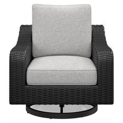 Beachcroft Outdoor Swivel Lounge with Cushion - Image 5