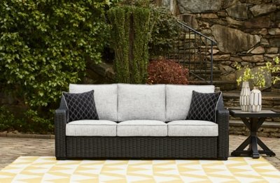 Beachcroft Outdoor Sofa and 2 Lounge Chairs - Image 15