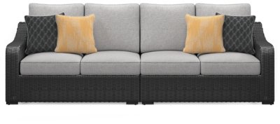 Beachcroft 2-Piece Outdoor Loveseat with Cushion - Image 5