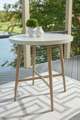 Seton Creek Outdoor Bar Table - Image 3