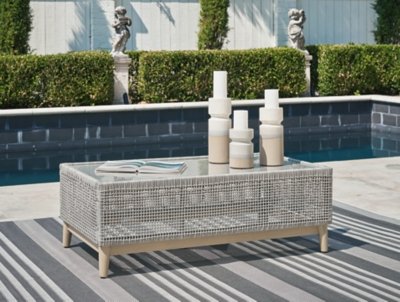 Seton Creek Outdoor Coffee Table - Image 3