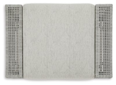 Seton Creek Outdoor Ottoman with Cushion - Image 6