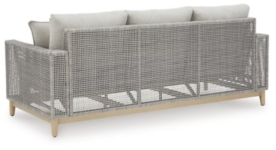 Seton Creek Outdoor Sofa with Cushion - Image 6