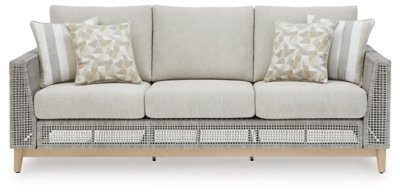 Seton Creek Outdoor Sofa with Cushion - Image 4