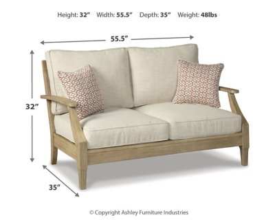 Clare View Loveseat with Cushion - Image 5