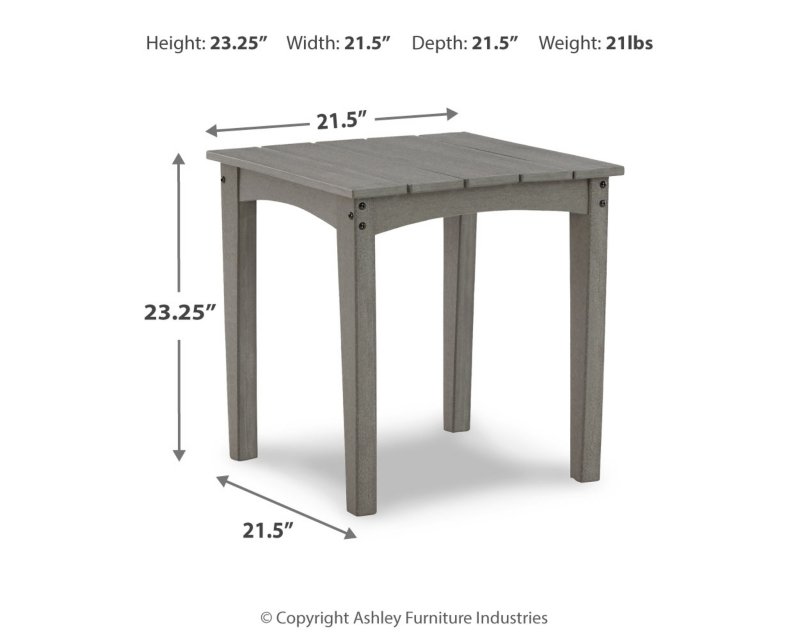 Visola Outdoor End Table - Image 7