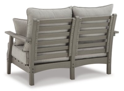 Visola Outdoor Loveseat, 2 Lounge Chairs and Coffee Table - Image 5