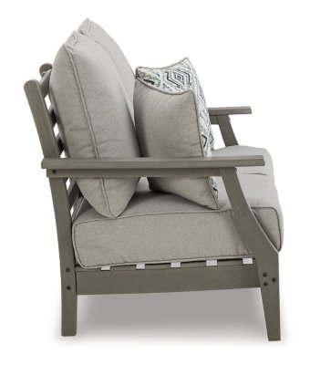 Visola Outdoor Loveseat, 2 Lounge Chairs and Coffee Table - Image 6