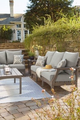Visola Outdoor Sofa with Cushion - Image 8