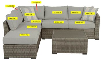 Brickvale Seat Cushion