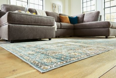 Harwins 8'1" x 10'1" Washable Rug - Image 4
