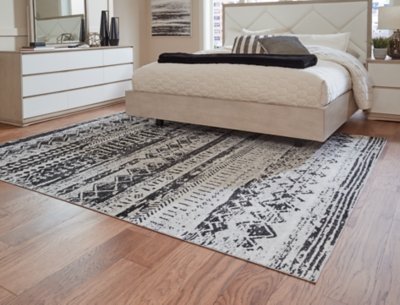 Devman 7'9" x 9'11" Washable Rug - Image 3