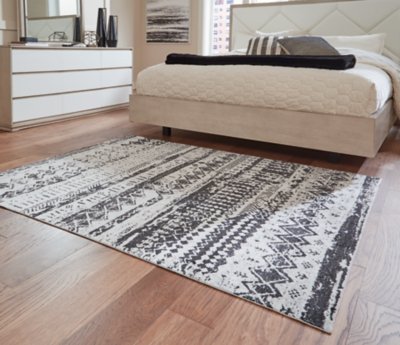 Devman 5'2" x 6'10" Washable Rug - Image 3