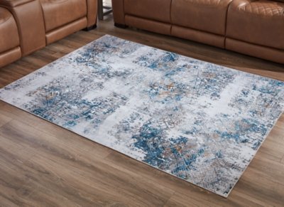 Garyard 8'1" x 10'1" Washable Rug - Image 3