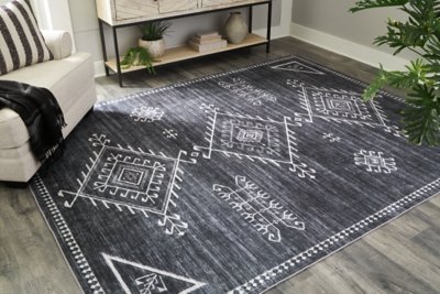 Arloman 7'7" x 9'8" Washable Rug - Image 3