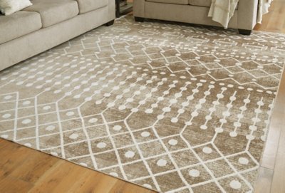 Bunchly 7'10" x 10'3" Washable Rug - Image 3