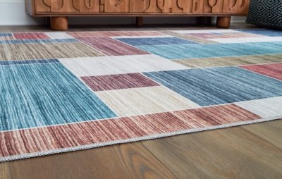 Numore 5'2" x 6'11" Washable Rug - Image 4